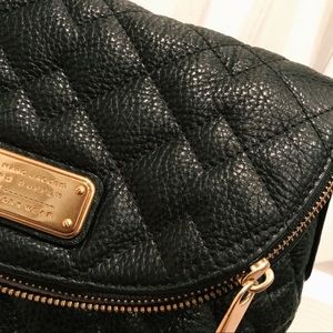 Quilted Black Leather Marc Jacobs Crossbody
